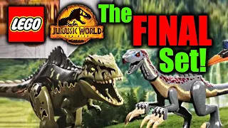 LEGO Jurassic World Dominion Giganotosaurus vs. Therizinosaurus!