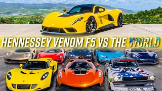 Hennessey Venom F5 vs The World! – The King of Hypercars? | Forza Horizon 5