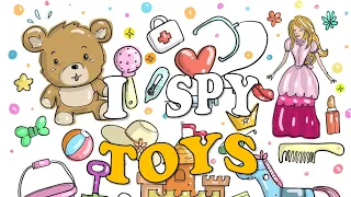 I Spy With My Little Eye With Toys - I Spy Games, Puzzles And Riddles For Kids