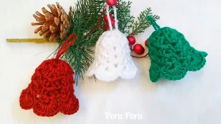 Crochet Christmas Bell I Crochet Christmas Ornaments I Crochet Christmas Decorations