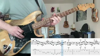 Silverflame Live - guitar solo cover and transcription