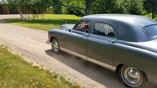 1949 Kaiser Sedan Running