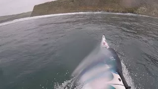 surf session at Kimmeridge Bay