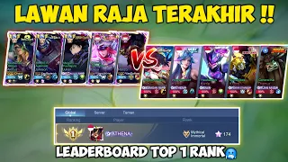 Battle Against the Last KING of Mobile Legends! Top Global Hero Vs Top Global 1 Ranked