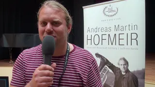 Tubist Andreas Martin Hofmeir ist begeistert vom Deutschen Musikfest 2019 in Osnabrück