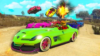 CARRERA ÉPICA! NUEVO SUPER COCHE DESCAPOTABLE!! - GTA V ONLINE