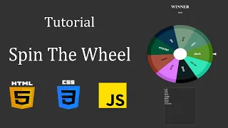 Spin the Wheel Game  | HTML,CSS,Javascript tutorial