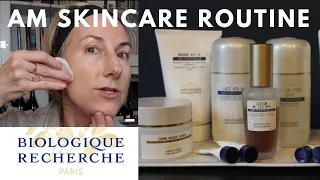 MY AM SKINCARE ROUTINE | BIOLOGIQUE RECHERCHE | AGING GRACEFULLY ROUTINE