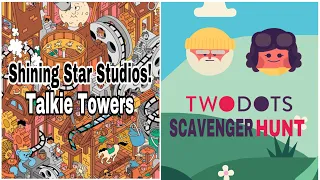 Two Dots Shining Star Studios! Talkie Towers Scavenger Hunt