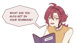 anemo boys yearbook [GENSHIN IMPACT - ANIMATIC MEME]