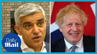 Boris Johnson Sadiq Khan urges Met Police to explain Partygate 'conclusions’