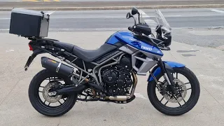 Rodolfinho da Z- Testando Triumph Tiger 800 XRX 2018.