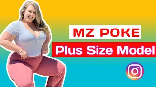 MZ Poke 🇺🇸…| American Beautiful Plus Size Model | Curvy Fashion Model | Influencer | Biography 