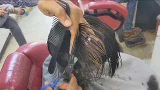 ASMR Barbar Homeless Child Hair Transformation #alrayaanhairstudio