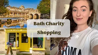 Bath Charity Shopping | Thrifting Vlog | Bath UK | Charity Shop Haul