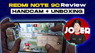 REDMI NOTE 9C UNBOXING + HANDCAM + PUBG MOBILE TEST | 11 years old gamer | PUBG mobile