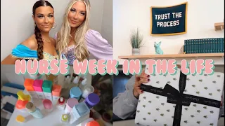 NURSE WEEK IN THE LIFE | labor and delivery RN 🤰🏼🍼💘