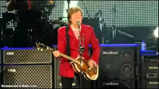 Paul McCartney "All My Loving" Desde el ZOCALO de la Ciudad de Mexico.