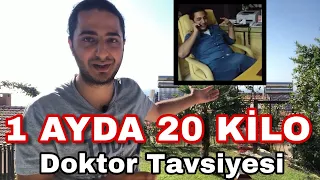 1 AYDA 20 KİLO VERDİM! (Doktor Kimliğimle Anlatıyorum)