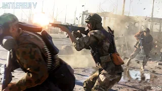 Battlefield 5 — Официальный трейлер для Gamescom — Разрушение Роттердама