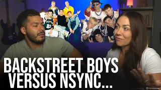 My wife MADE me listen to NSYNC & Backstreet Boys