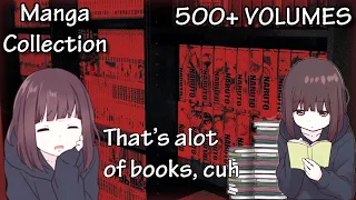 My 500+ Volume Manga and Book Collection!