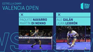 Resumen Semifinal Navarro/Di Nenno Vs Galán/Lebrón Estrella Damm València Open