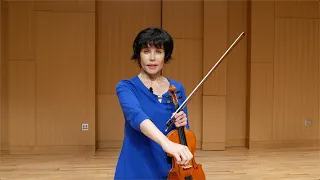 Violin Techniques - Playing with a Straight Bow (parallel to the bridge)