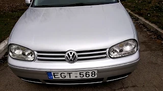 Volkswagen Golf 4, 2002 год 1,9 TDI, 28 ноября 2017 г.