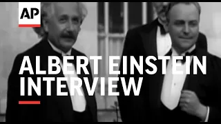 ALBERT EINSTEIN INTERVIEW - SOUND