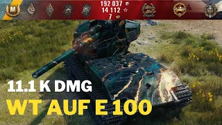 World of Tanks Waffenträger auf E100 | 6 Kills 11,1K Damage