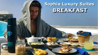 Breakfast at Sophia Luxury Suites