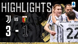 Juventus 3-1 Genoa | Kulusevski, Morata & McKennie on Target! | Serie A Highlights