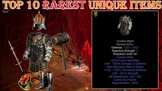 Diablo II Resurrected - Top 10 Rarest Unique Items in Diablo II  Resurrected