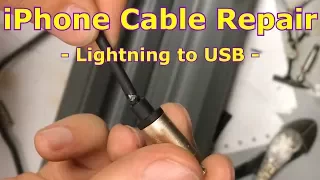 iPhone Cable Repair - Lightning to USB