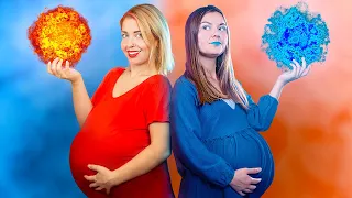 Hot vs Cold - Lustige Schwangerschaftssituationen