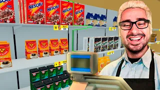 AO VIVO: voltei para o meu SUPERMERCADO e agora com PRODUTOS BRASILEIROS | supermarket simulator