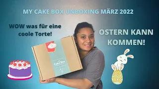 My Cake Box Unboxing  März 2022 / WOW soo ein tolles Rezept! / Ich bin begeistert! / Foodist