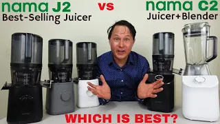 Nama J2 Juicer vs Nama C2 Juicer + Blender | Full Comparison Review