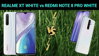 Realme XT Pearl White vs Redmi Note 8 Pro Halo White Box | Full Review