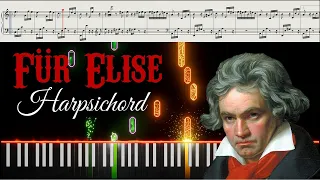 Beethoven - Für Elise // HARPSICHORD