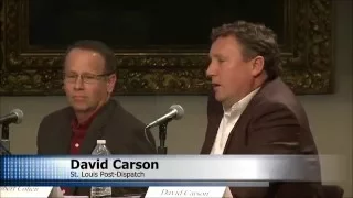 Pulitzer Prize Panel 2015 David Carson and Robert Cohen