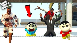 GTA 5 :😭 Old Franklin Try To Save Shinchan From Fake Franklin In GTA 5 ! JSS GAMER ( GTA 5 Mods )