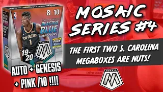 2019-20 Panini Mosaic NBA Series #4 - These Megaboxes are GREAT!