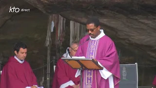 Messe de 10h à Lourdes du 25 mars 2024