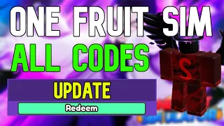 ALL One Fruit Simulator CODES | Roblox One Fruit Simulator Codes (May 2023)