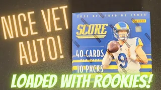 2022 Score Football Hobby Box! Affordable Football Cards!