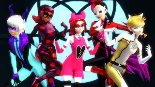 Miraculous ☆ Akumatized Heroes (part 5) Transformations「FANMADE」