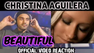 Christina Aguilera - Beautiful  - First Time Reaction !!!
