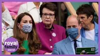 Prince William and Kate Middleton Arrive for Wimbledon Women's Final